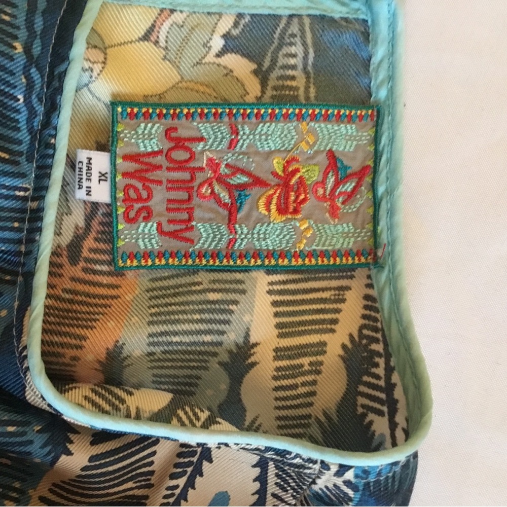 Johnny Was silk dresss